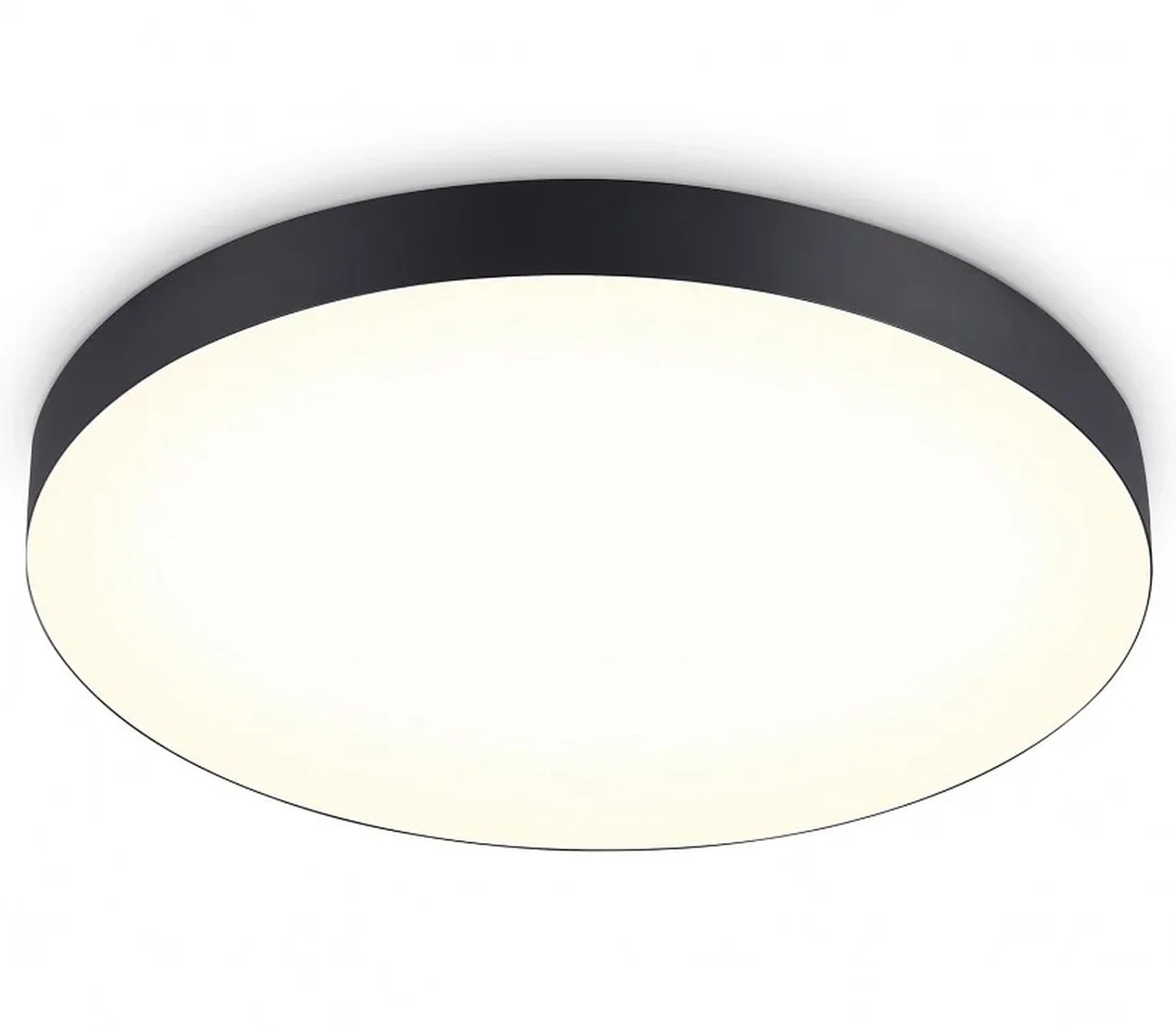 Светильник светодиодный потолочный FV5537 BK черный LED 90W 3000K D600*58 (Без ПДУ)