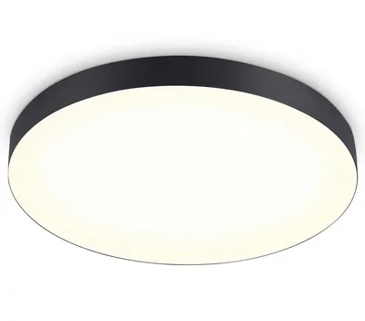 Светильник светодиодный потолочный FV5537 BK черный LED 90W 3000K D600*58 (Без ПДУ)