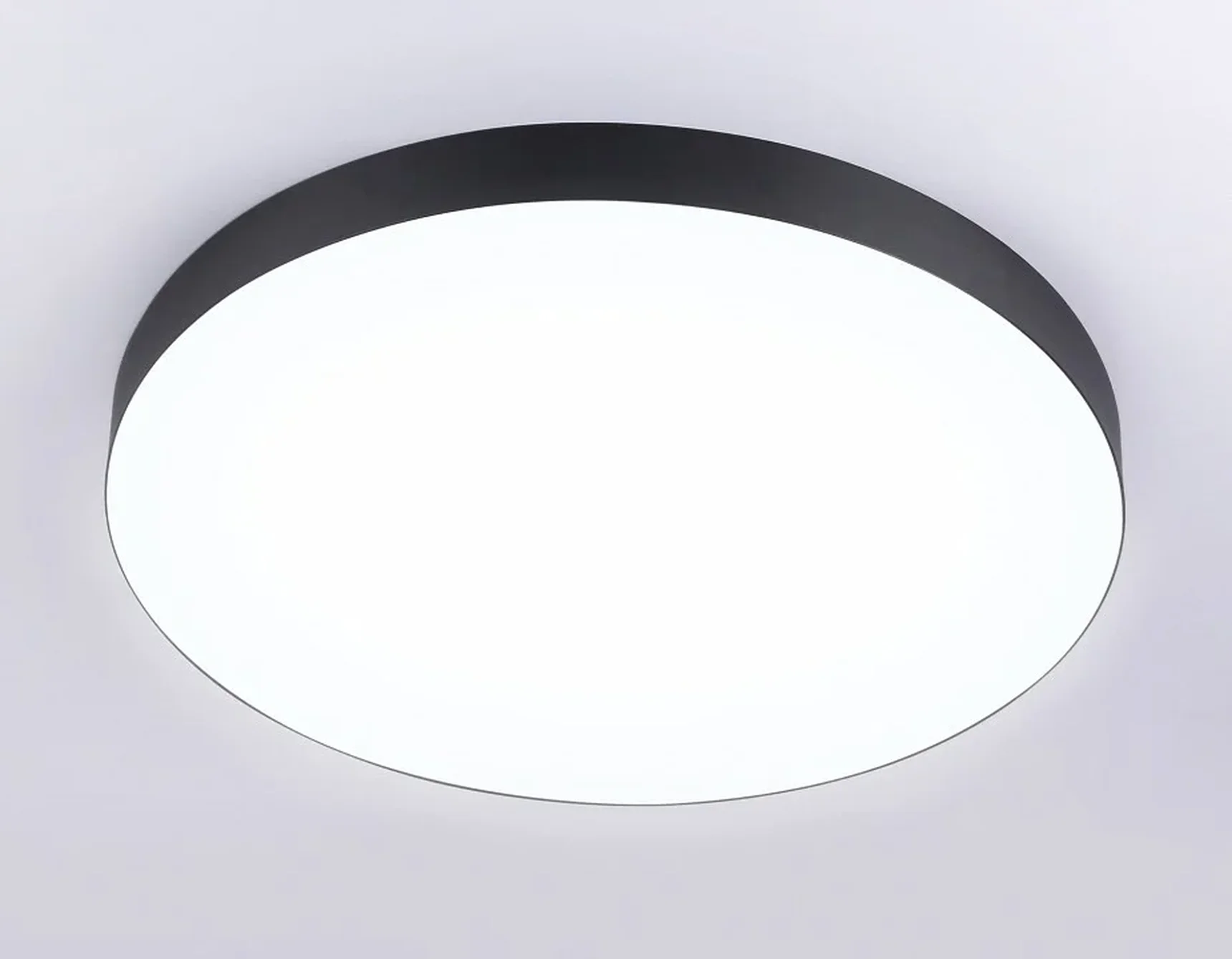 Светильник светодиодный потолочный FV5538 BK черный LED 90W 4200K D600*58 (Без ПДУ)