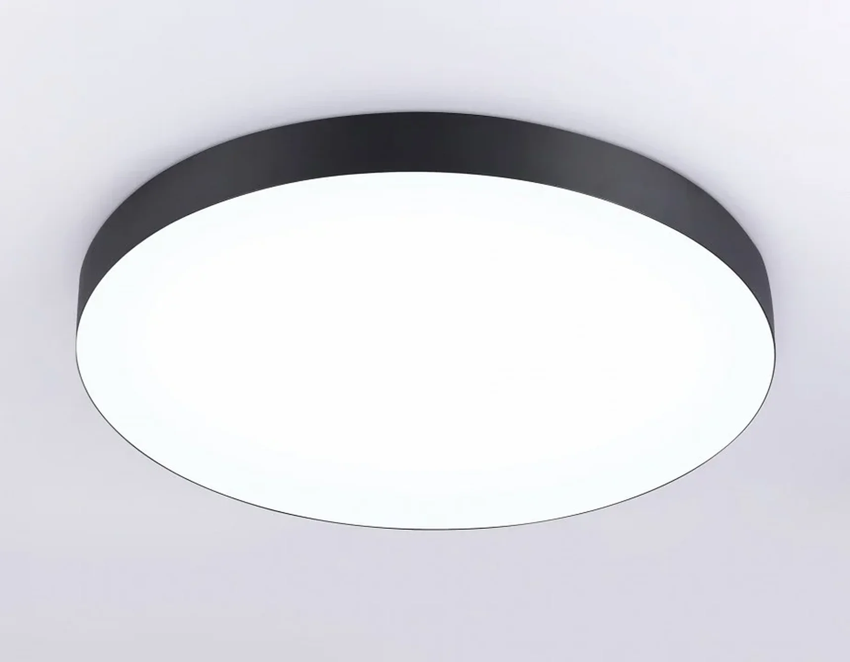 Светильник светодиодный потолочный FV5538 BK черный LED 90W 4200K D600*58 (Без ПДУ)
