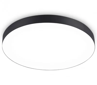 Светильник светодиодный потолочный FV5538 BK черный LED 90W 4200K D600*58 (Без ПДУ)