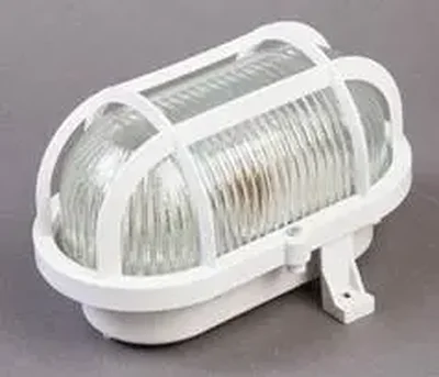 Светильник ЖКХ НБП "ЕВРО" General 02-60-004.03, 437832, прозрачный, белый, с решеткой