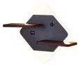 Настенный светодиодный светильник с выключателем, USB и полкой FW101 CF/WD кофе/дерево LED 3000K/4200K/6400K 12W 340*250*105