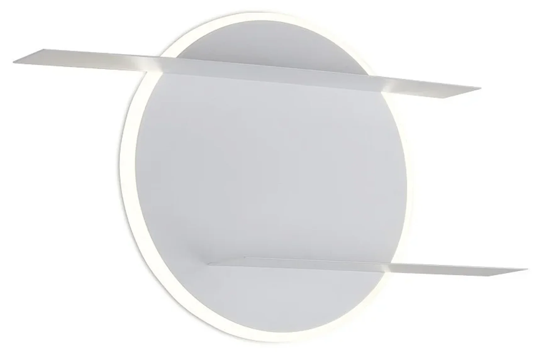 Настенный светодиодный светильник с полками FW102 WH/S белый/песок LED 4200K 28W 420*250*120