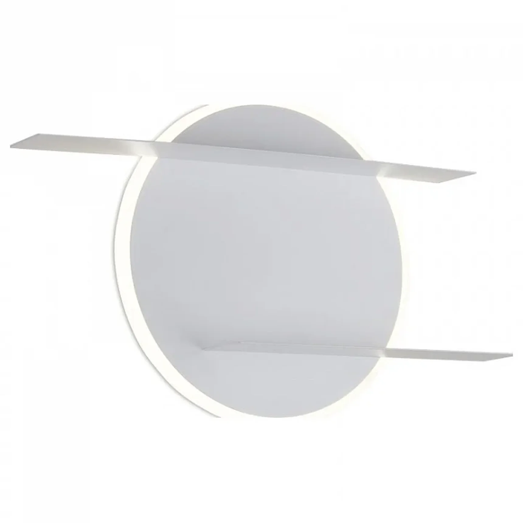 Настенный светодиодный светильник с полками FW102 WH/S белый/песок LED 4200K 28W 420*250*120