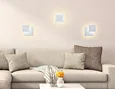 Настенный светодиодный светильник FW106 WH/S белый/песок LED 3000K/6400K 18W 240*220*50