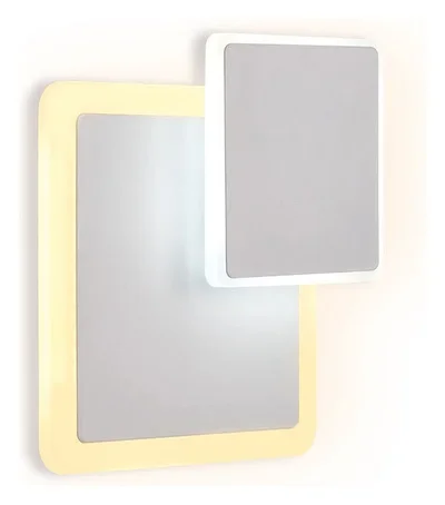 Настенный светодиодный светильник FW106 WH/S белый/песок LED 3000K/6400K 18W 240*220*50
