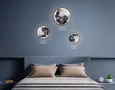 Светильник светодиодный настенно-потолочный FW11111 BK черный 18W LED 3000-6400K D300*38