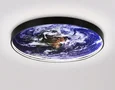 Светильник светодиодный настенно-потолочный FW11134 BK черный 31W LED 3000-6400K D500*38