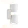 Настенный светодиодный светильник FW195 WH/S белый/песок LED 3000K 12W 70*200*100