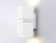 Настенный светильник FW245/2 WH/CH белый/хром GU10*2 max 12W 155*61*80