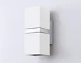 Настенный светильник FW245/2 WH/CH белый/хром GU10*2 max 12W 155*61*80