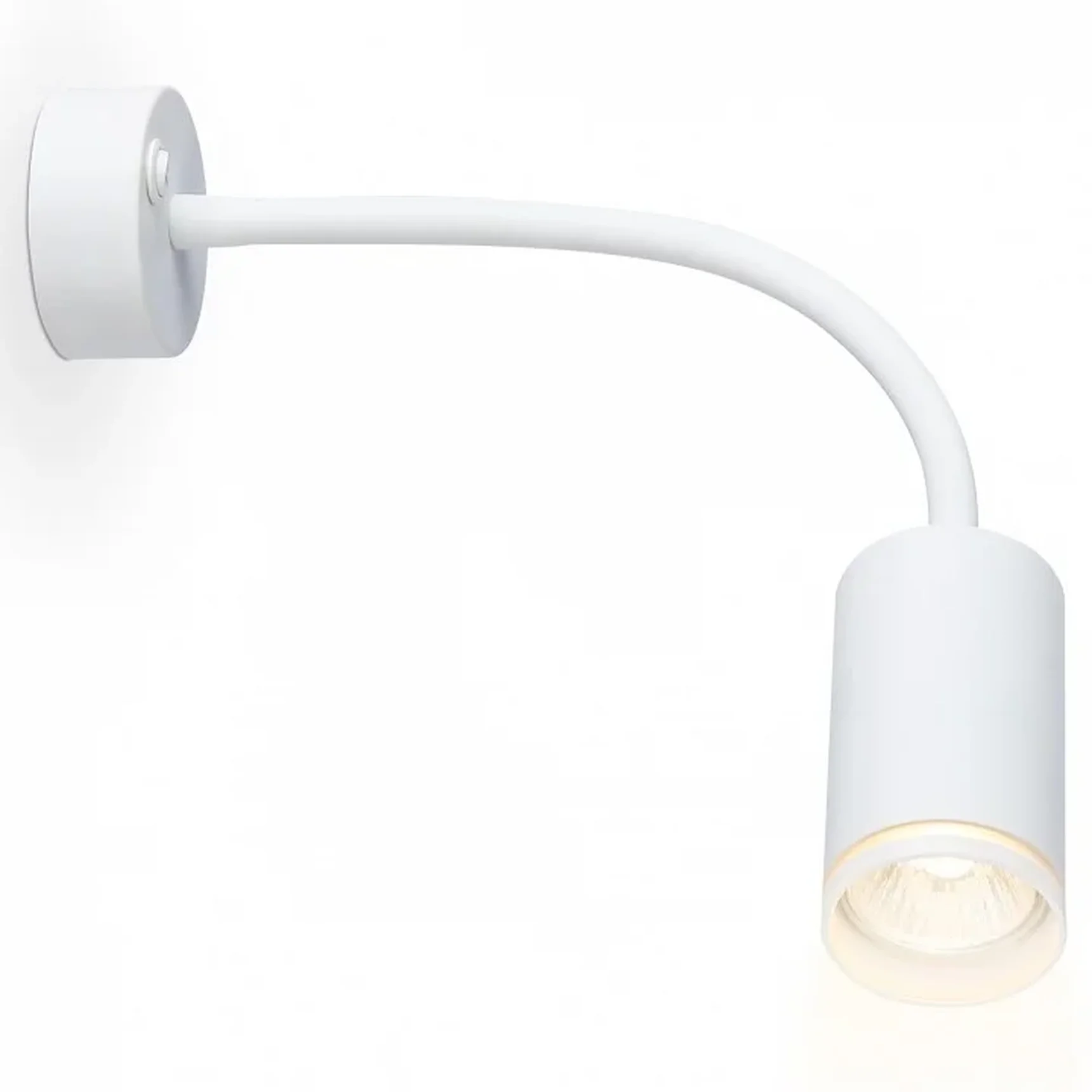 Светильник настенный с выключателем FW2469 WH белый GU10 max 12W D55*L100*H300