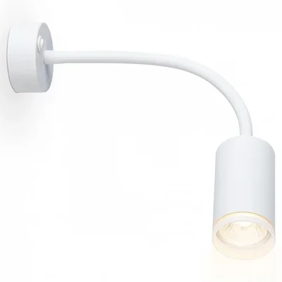 Светильник настенный с выключателем FW2469 WH белый GU10 max 12W D55*L100*H300