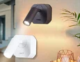 Настенный светодиодный светильник с выключателем FW283 SCF кофе песок LED 4200K 3W 66*66*65