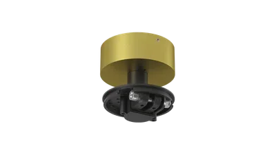 Крепление сменное М3 для светильников VILLY, поворотное накладное, цвет Золото, VL-M3-GD