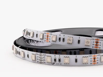 Светодиодная лента 5050 60/м (14,4Вт/м) 12В RGB 004730
