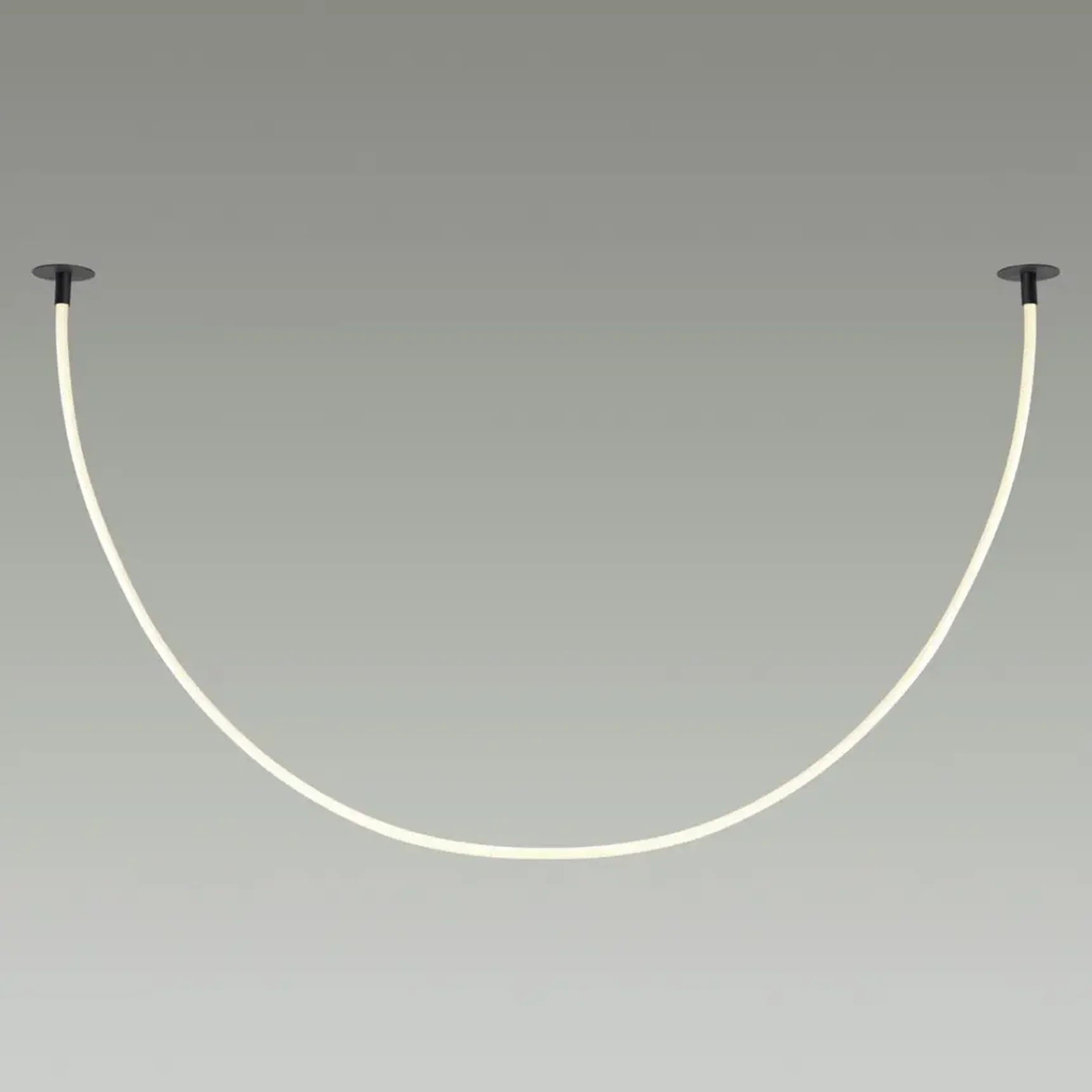 4391/40CL HIGHTECH ODL24 263 черный/металл/канат Потолочный св-к встраиваемый (2 крепления и крючок в комплекте) IP20 LED 40W 1580Лм 4000K CORDA