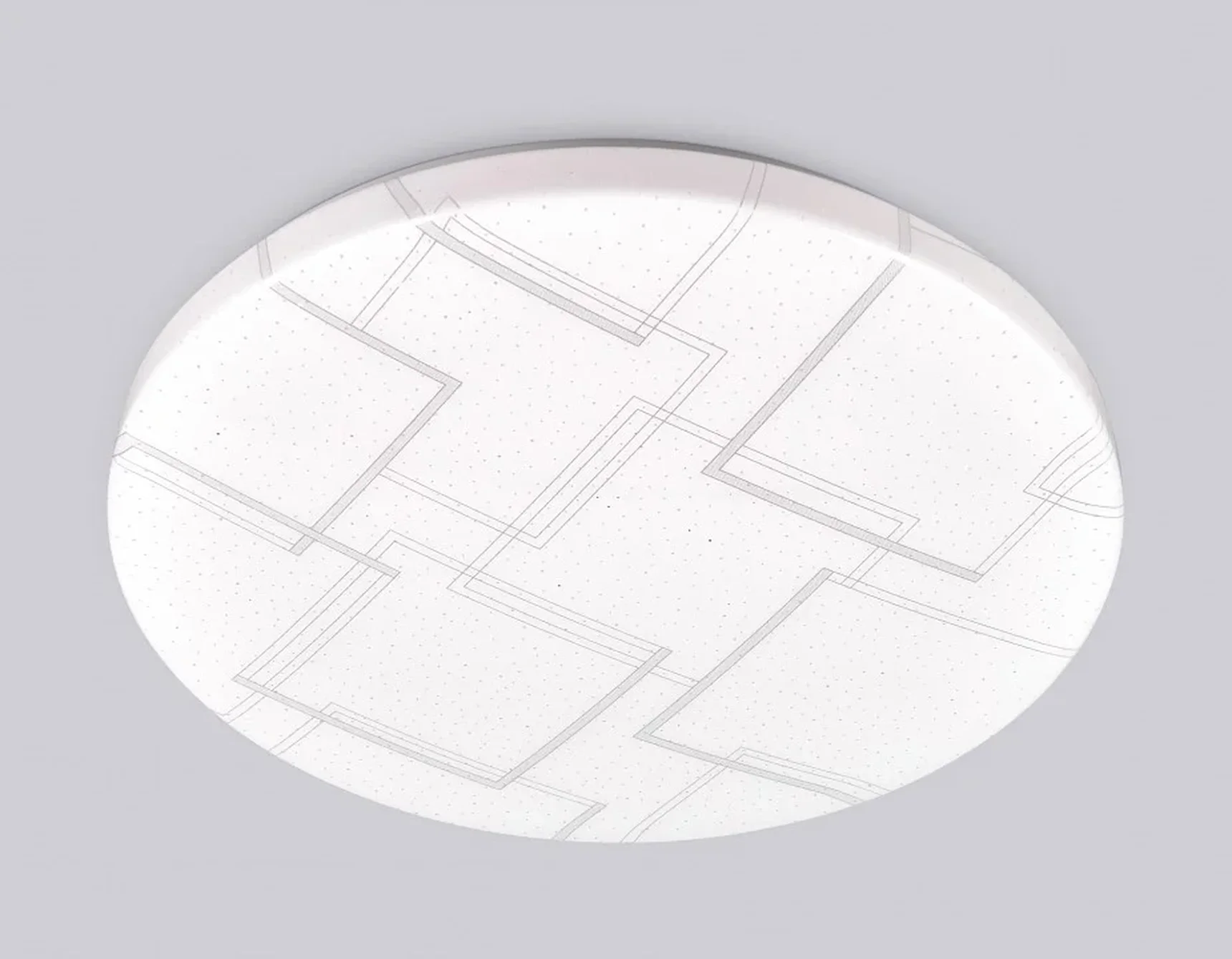 Потолочный светодиодный светильник FZ1032 WH белый 30W 6400K D370*55 (Без ПДУ)