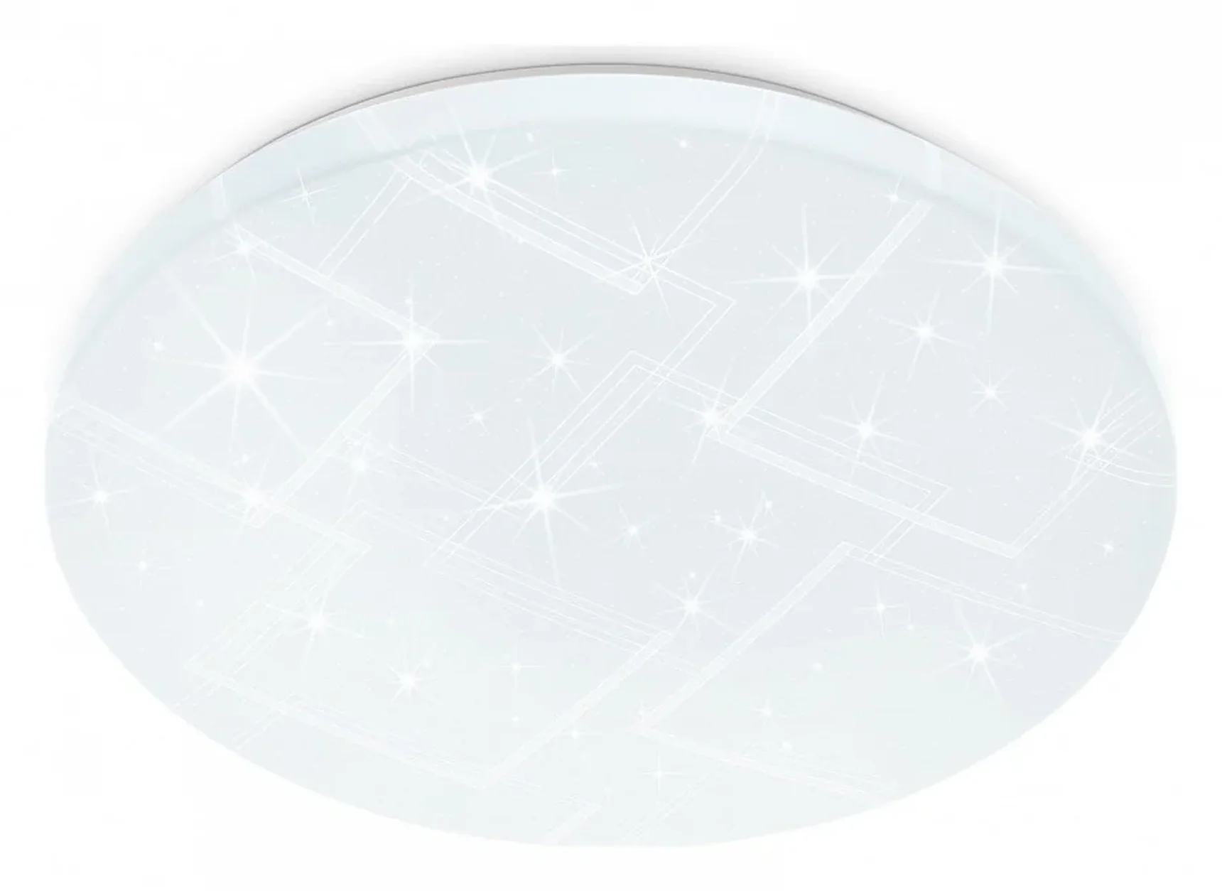 Потолочный светодиодный светильник FZ1032 WH белый 30W 6400K D370*55 (Без ПДУ)