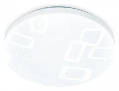 Потолочный светодиодный светильник FZ1039 WH белый 21W 6400K D320*55 (Без ПДУ)