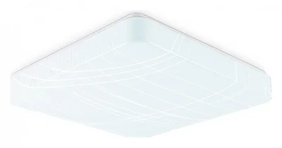 Потолочный светодиодный светильник FZ1152 WH белый 30W 6400K 370*370*85 (Без ПДУ)