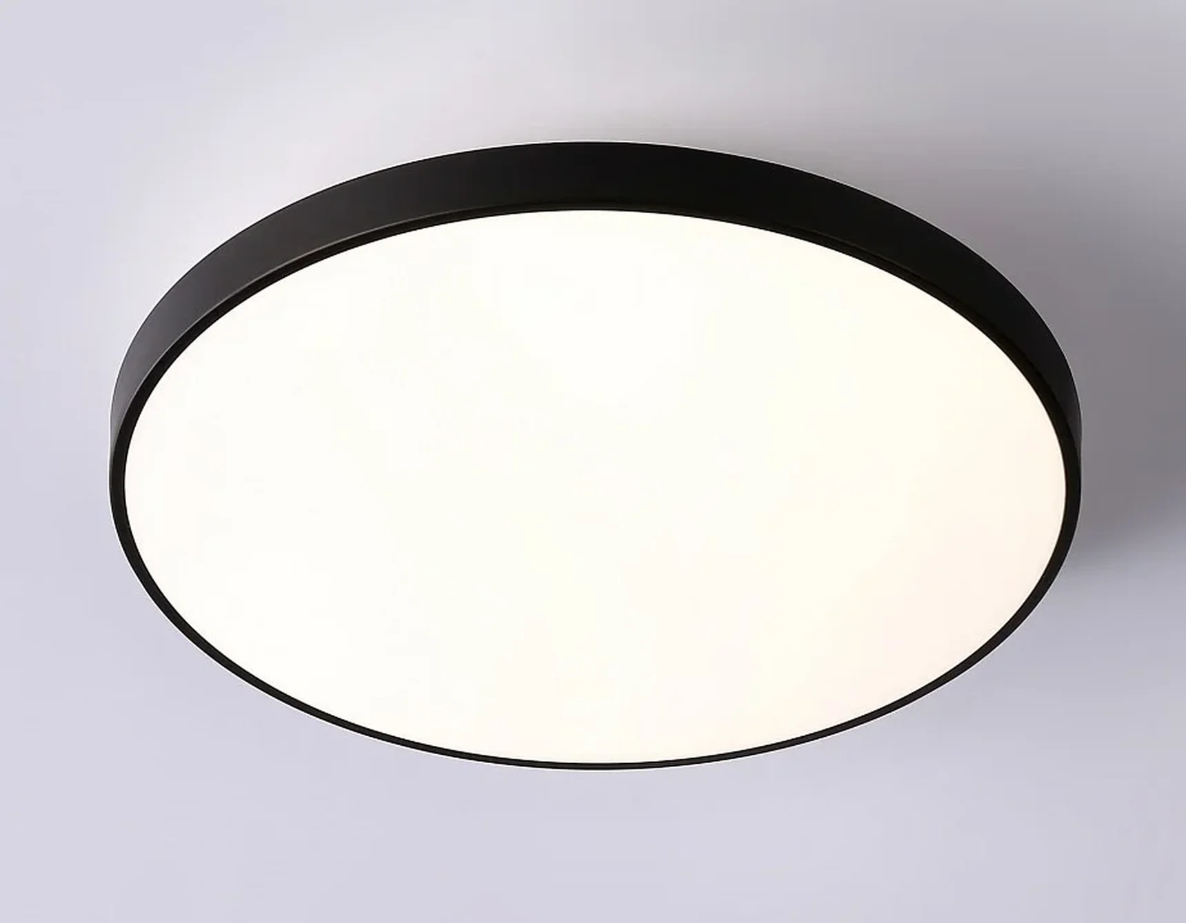 Светильник светодиодный потолочный FZ1224 BK черный IP44 13W 4200K D232*50 (Без ПДУ)