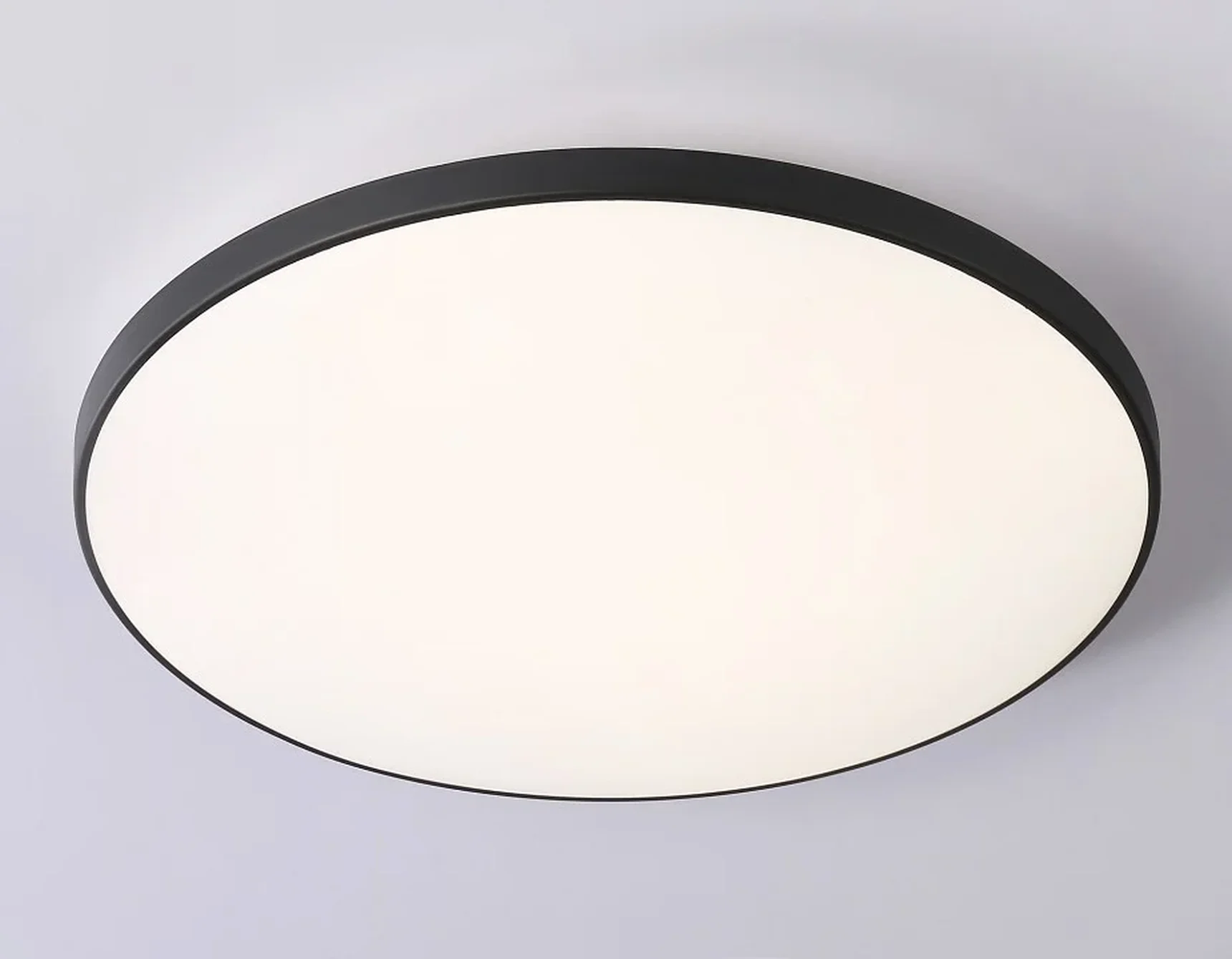 Светильник светодиодный потолочный FZ1226 BK черный IP44 24W 4200K D372*55 (Без ПДУ)
