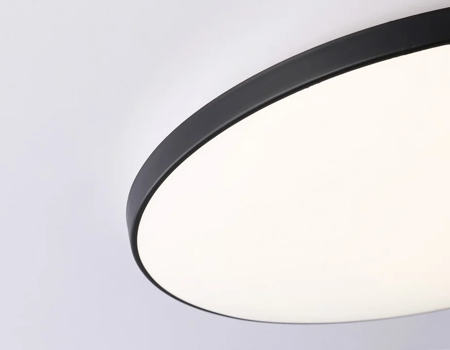 Светильник светодиодный потолочный FZ1226 BK черный IP44 24W 4200K D372*55 (Без ПДУ)