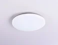 Потолочный светодиодный светильник FZ1230 WH белый IP44 22W 6400К D260*55 (Без ПДУ)