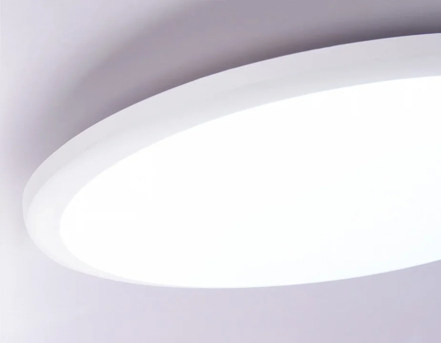 Потолочный светодиодный светильник FZ1231 WH белый IP44 42W 6400К D370*55 (Без ПДУ)