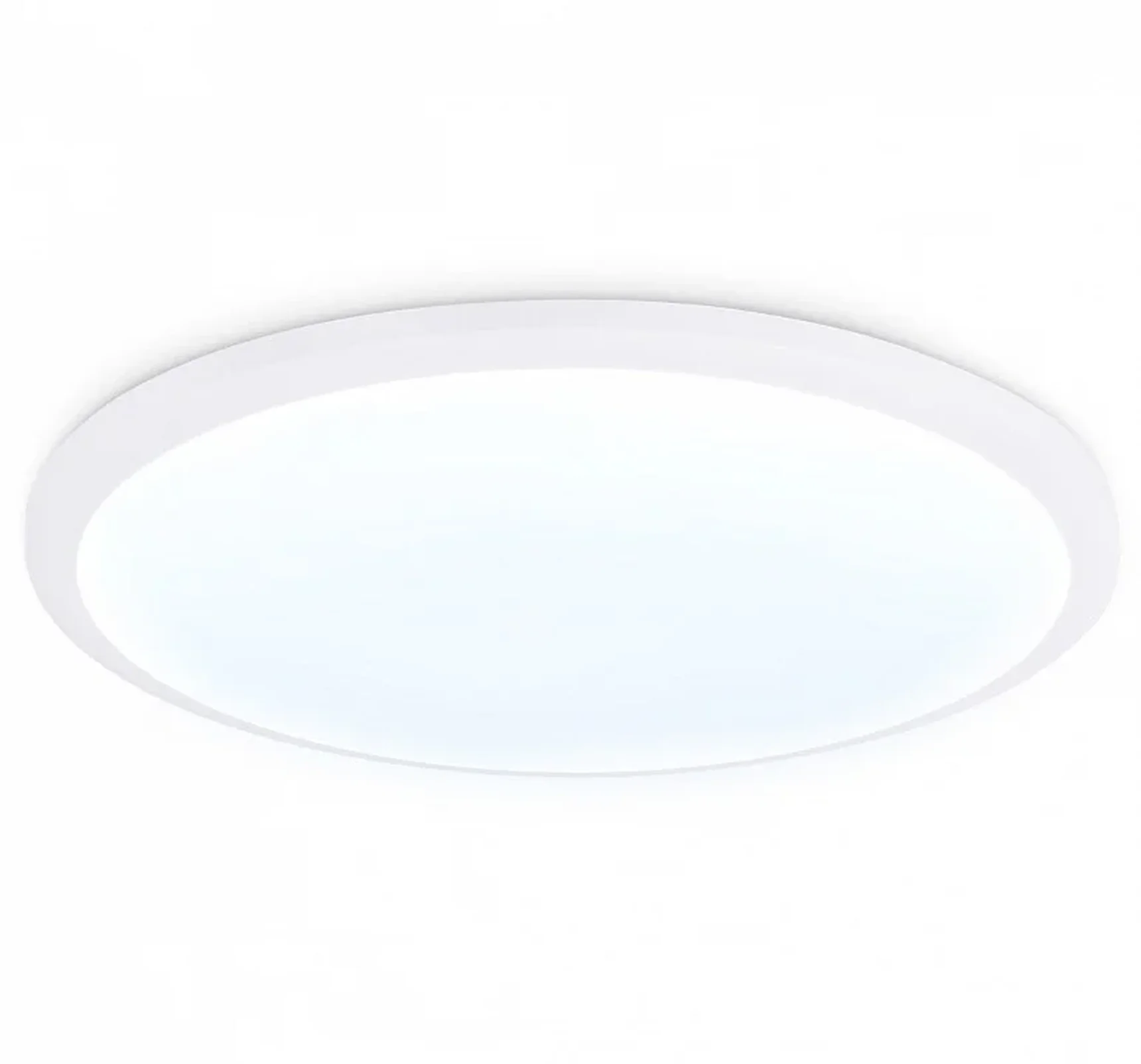 Потолочный светодиодный светильник FZ1231 WH белый IP44 42W 6400К D370*55 (Без ПДУ)
