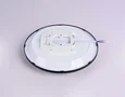 Потолочный светодиодный светильник FZ1233 BK черный IP44 22W 6400К D260*55 (Без ПДУ)