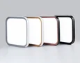 Потолочный светодиодный светильник FZ1253 WH/GD белый/золото 18W 5000K 250*250*60 (Без ПДУ)