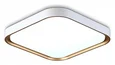 Потолочный светодиодный светильник FZ1259 WH/GD белый/золото 27W 5000K 350*350*60 (Без ПДУ)