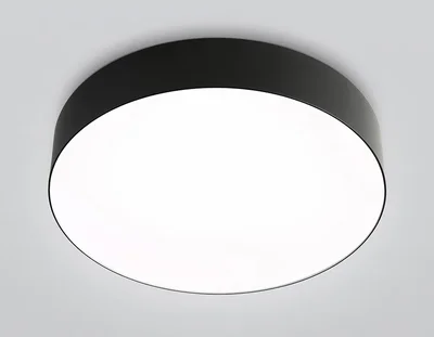 Светильник светодиодный потолочный с пультом FZ1360 BK черный IP20 40W 3000-6500K 390*80 (ПДУ ИК)