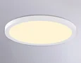 Светильник светодиодный ультратонкий 3000K-6500K с CCT-переключателем FZ1907 WH белый IP54 35W 3000K-6500K CCT-переключатель D450*25 (Без