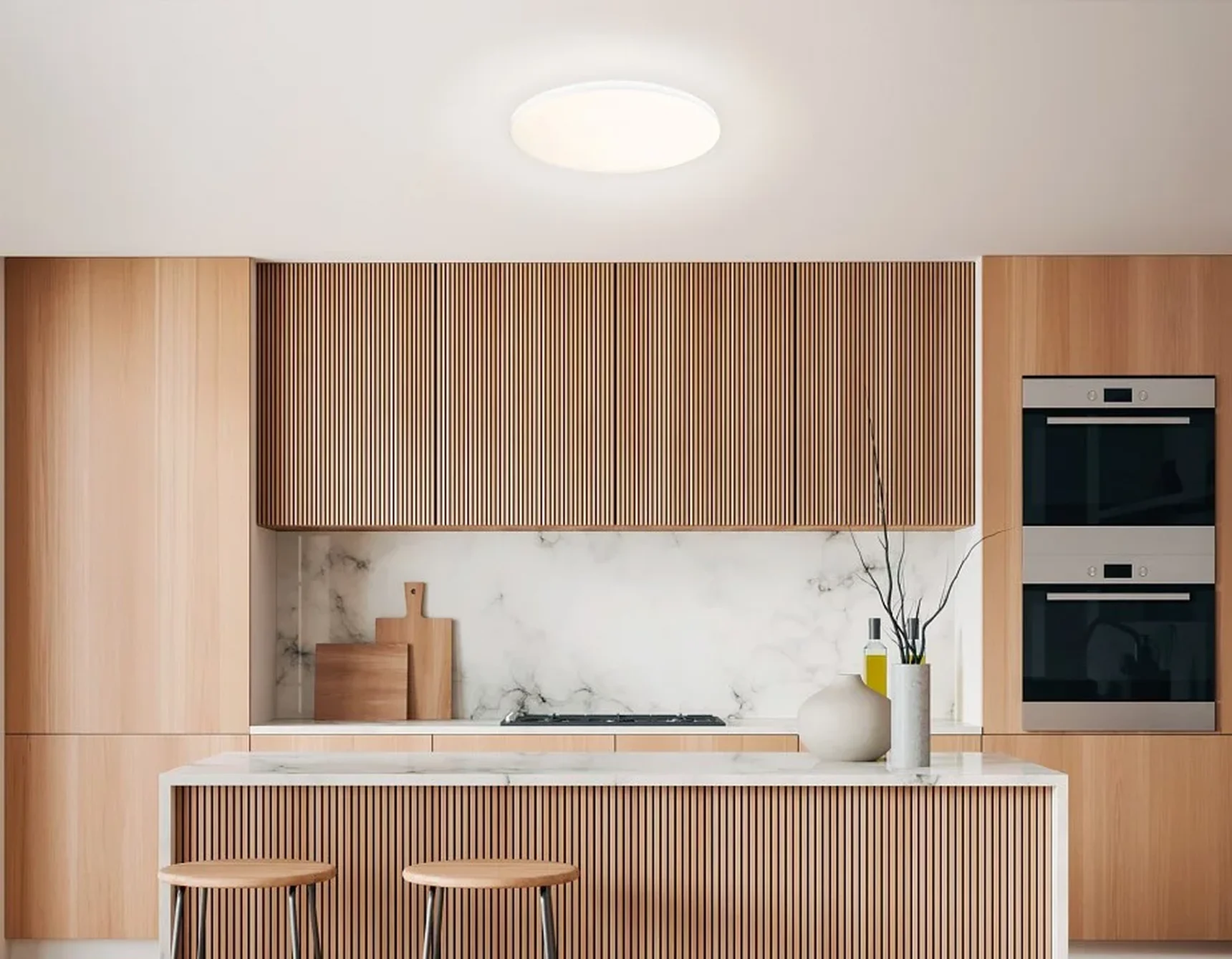 Умный светодиодный светильник Smart Ambrella Light 20W с Wi-Fi, Яндекс Алисой, Tuya, Smart Home, Alexa и ИК пультом FZ2001 WH белый IP54 2