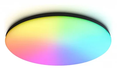 Умный светодиодный светильник Smart Ambrella Light 30W с Wi-Fi, Яндекс Алисой, Tuya, Smart Home, Alexa и ИК пультом FZ2006 BK черный IP54