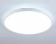 Потолочный светодиодный светильник FZ3005 WH белый IP44 33W+10W 6400+6400К D375*40 (Без ПДУ)