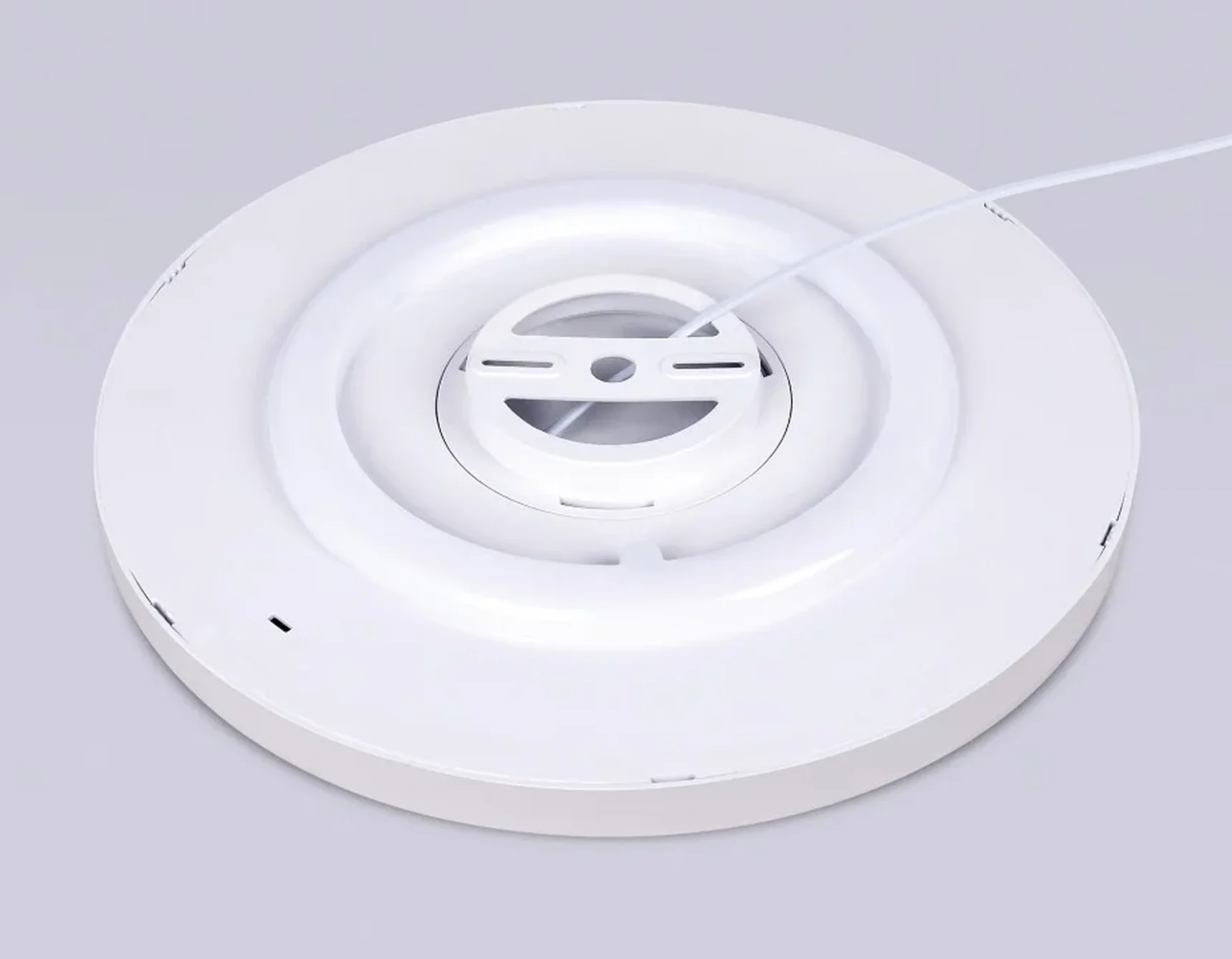Потолочный светодиодный светильник FZ3005 WH белый IP44 33W+10W 6400+6400К D375*40 (Без ПДУ)