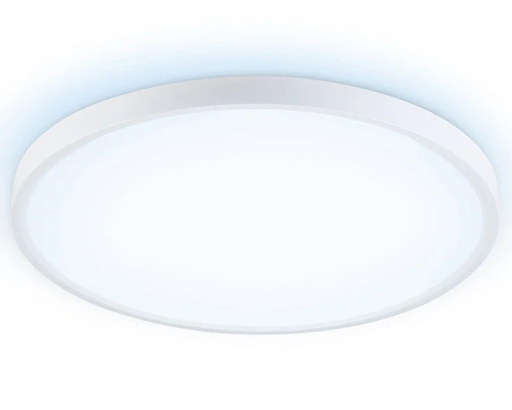Потолочный светодиодный светильник FZ3005 WH белый IP44 33W+10W 6400+6400К D375*40 (Без ПДУ)