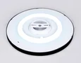 Потолочный светодиодный светильник FZ3050 BK черный IP44 24W+10W 6400+6400К D290*40 (Без ПДУ)