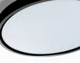 Потолочный светодиодный светильник FZ3055 BK черный IP44 33W+10W 6400+6400К D375*40 (Без ПДУ)