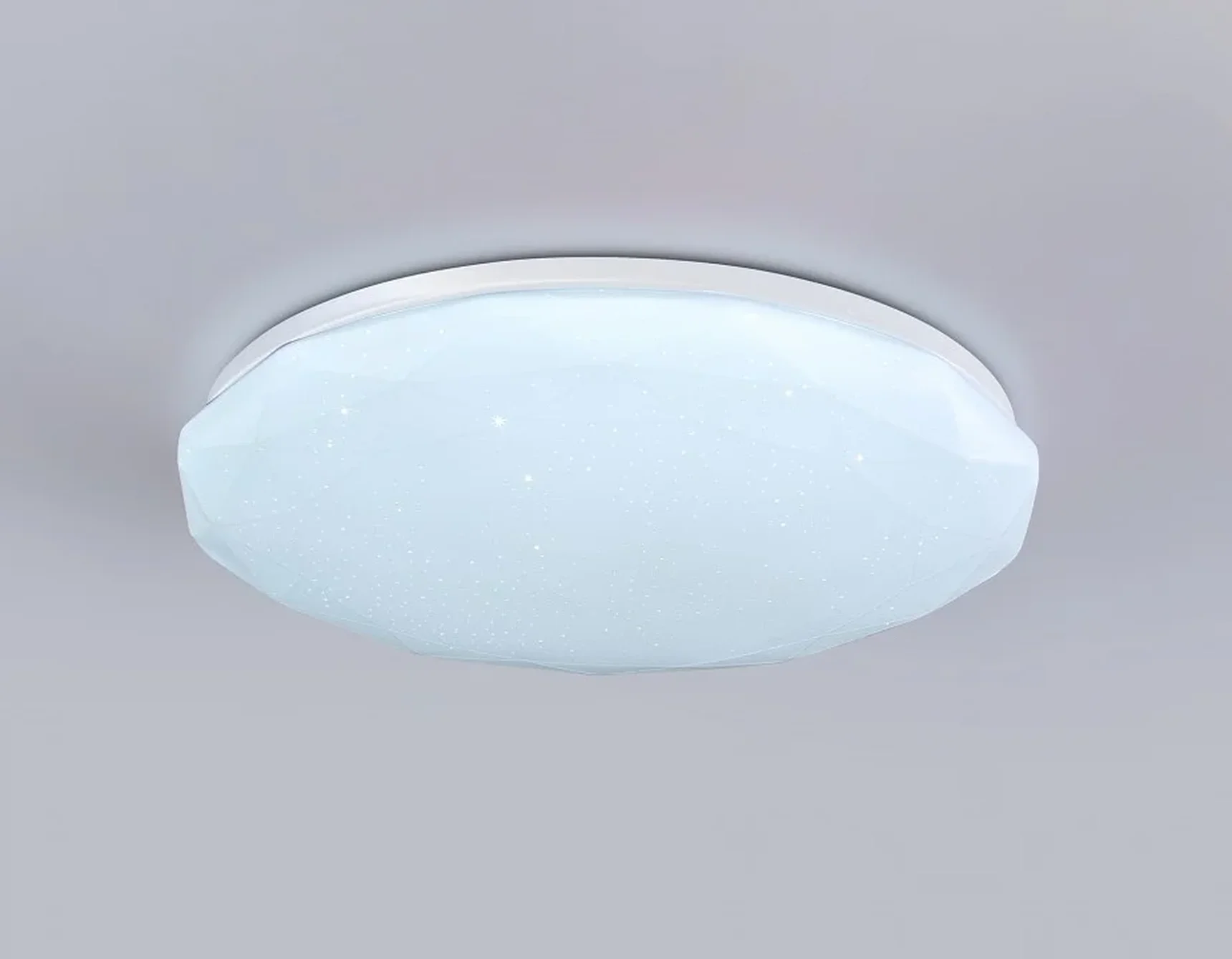Светодиодный светильник RGB с пультом управления FZ417 WH белый IP20 46W 3000K-6500K+RGB D380*60 (ПДУ ИК)