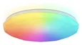 Светодиодный светильник RGB с пультом управления FZ418 WH белый IP20 66W 3000K-6500K+RGB D480*65 (ПДУ ИК)