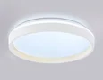 Светодиодный светильник RGB с пультом управления FZ607 WH/GD белый/золото IP20 66W 3000K-6500K+RGB D490*85 (ПДУ ИК)