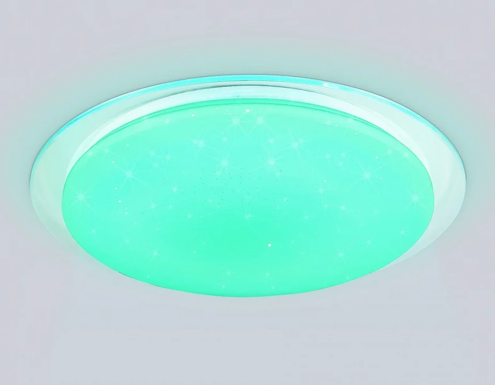 Светильник светодиодный RGB с пультом FZ770 WH белый IP20 42W 3000-6500K+RGB 450*55 (ПДУ ИК)