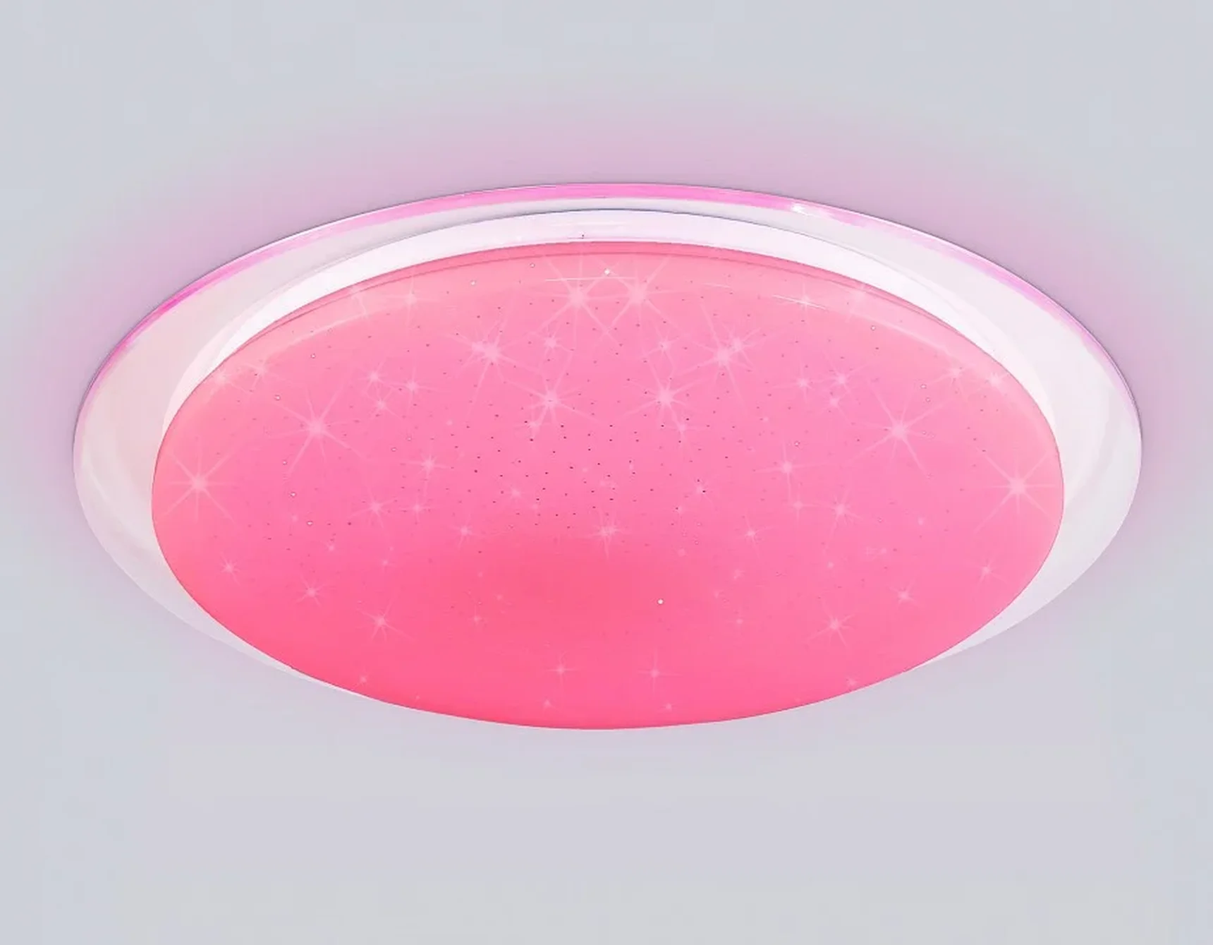 Светильник светодиодный RGB с пультом FZ770 WH белый IP20 42W 3000-6500K+RGB 450*55 (ПДУ ИК)