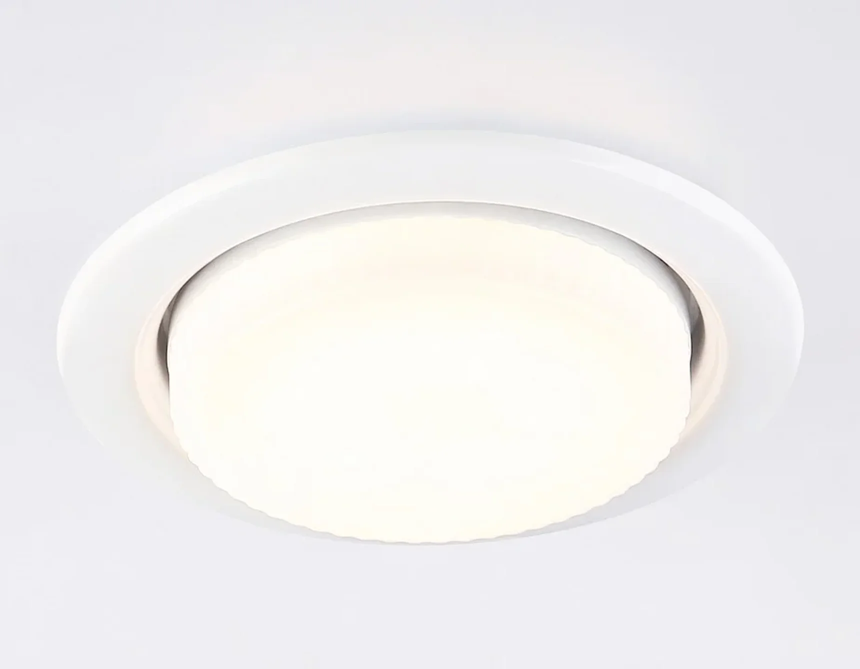 Светильник встраиваемый G10101 WH белый GX53 max 12W D106*38(набор 10шт)